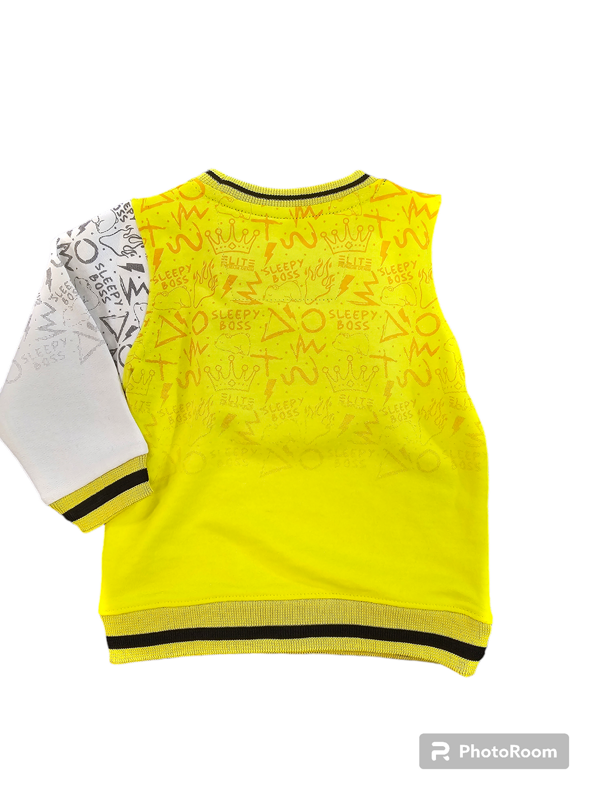 Elite- Infant - Shirt - Sleepy Boss - Yellow