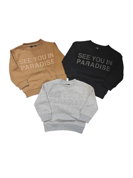 JORDAN CRAIG KIDS SEE YOU IN PARADISE CREW NECK MULTI COLORS
