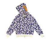 BAPE ABC SHARK FULL ZIP HOODIE MULTI COLORS