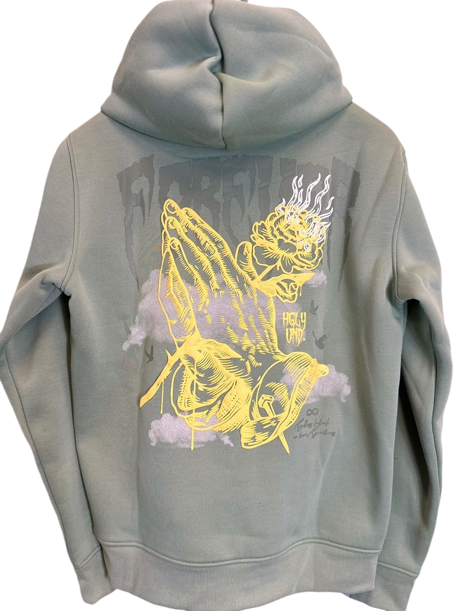 UNDRTD PRAYING HAND HOODIE MULTI COLORS