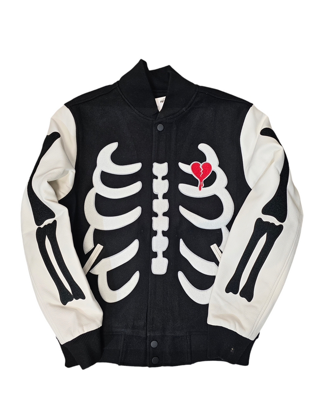 ROKU STUDIO VARSITY JACKET RIBCAGE MULTI COLORS