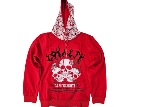 FOCUS LOYALTY SKULLS HOODIE MULTI COLORS