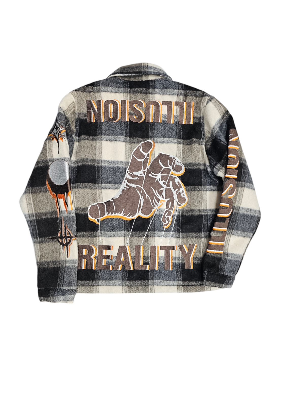 FOCUS ILLUSION PLAID JACKET MULTI COLORS