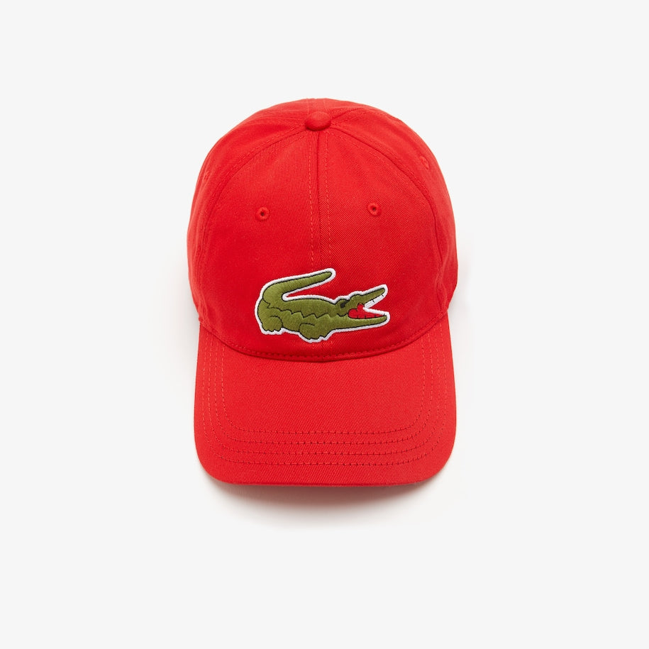 Lacoste UNISEX ADJUSTABLE ORGANIC COTTON TWILL CAP