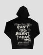 ROBERTO VINO MILANO CAN'T BE SILENT HOODIE BLACK