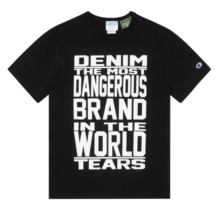 DENIM TEAR MISSION STATEMENT T- SHIRT MULTI COLORS