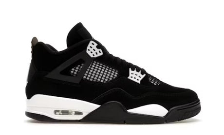 Jordan 4 High Top Retro Thunder Black White