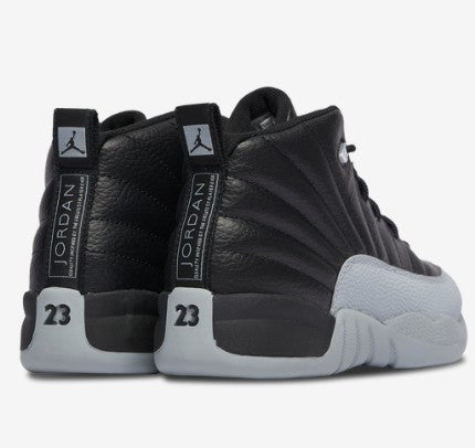 Jordan 12 Toddler High Top Wolf Grey Barons