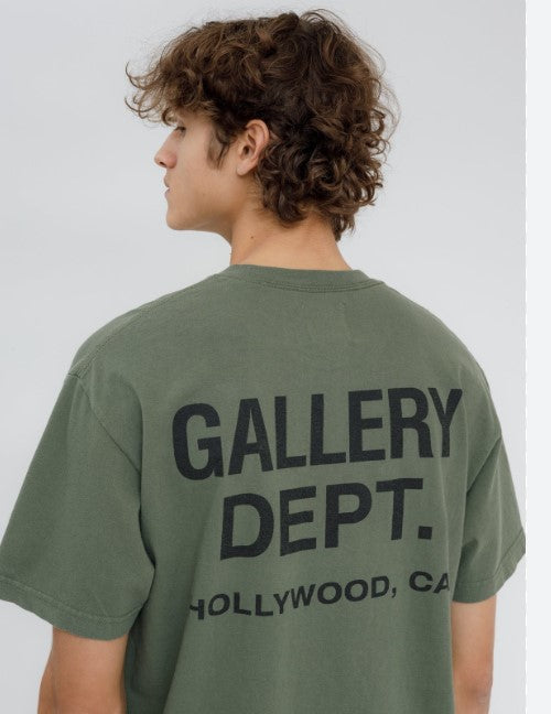 Gallery Dept. Souvenir T-shirt army hotsell green L size