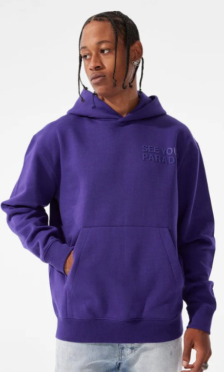 JORDAN CRAIG SEE YOU IN PARADISE TONAL PULLOVER HOODIE MULTI COLORS