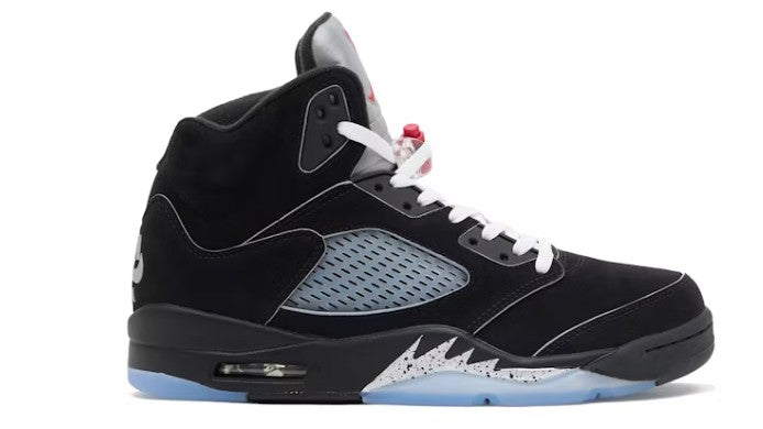 JORDAN 5 HIGH TOP METALLIC BLACK