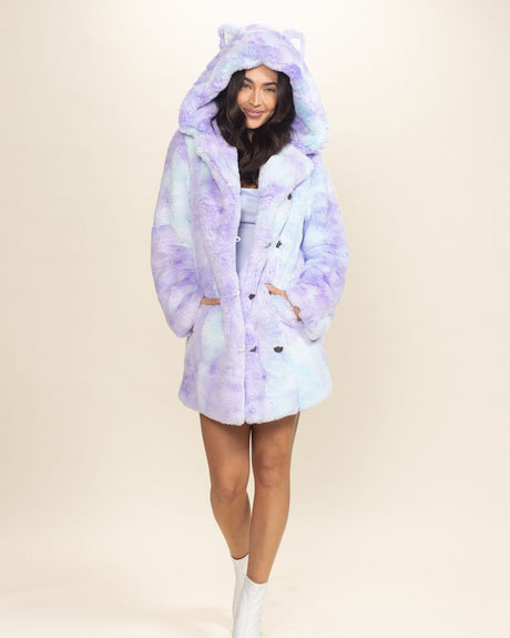 Classic Women's Faux Fur Coat | Mer-Kitty