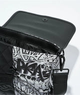 SPRAYGROUND HALF GRAFF QUILTED MESSENGER SLING