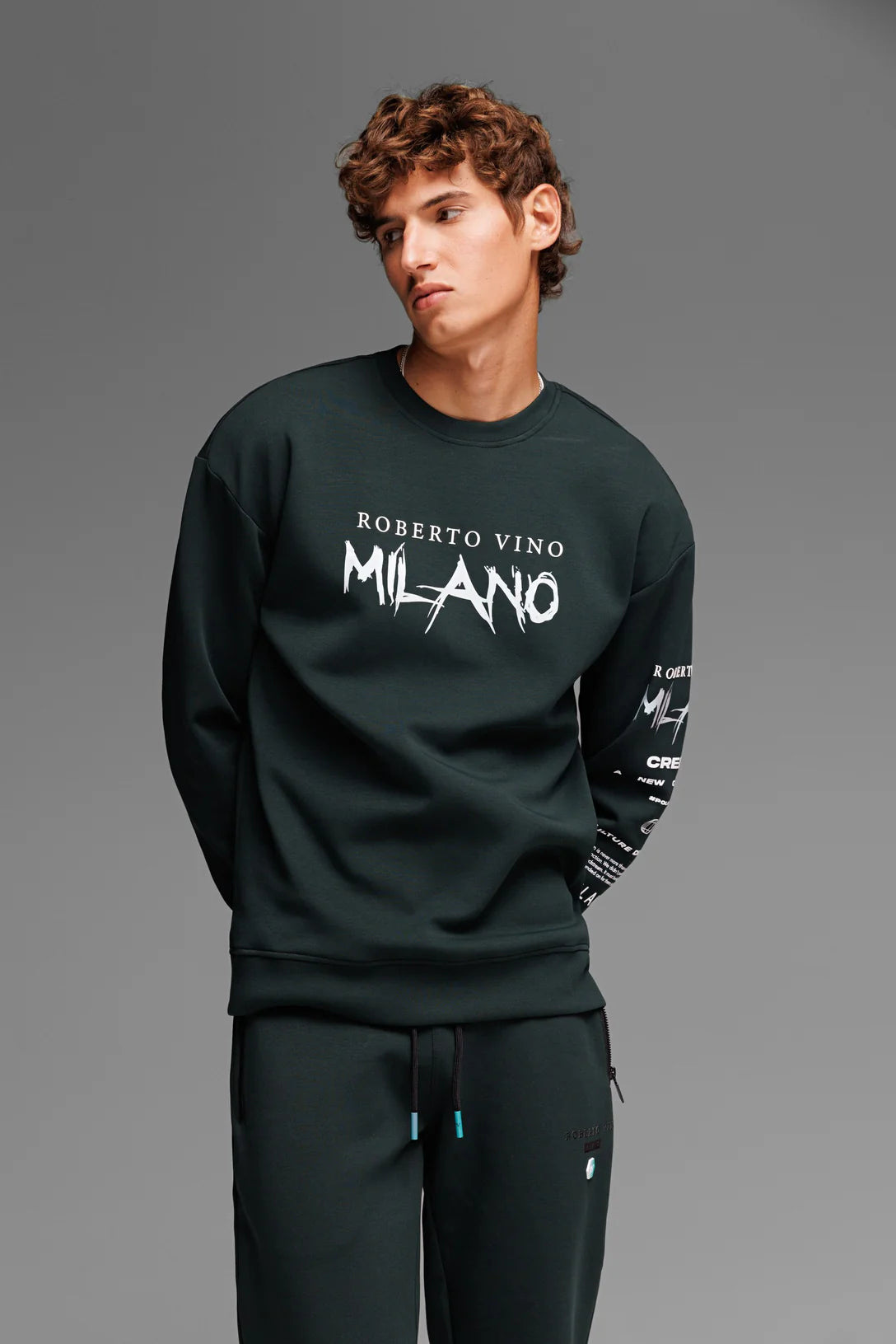 ROBERTO VINO MILANO SWEATER RVSW3 MULTI COLORS