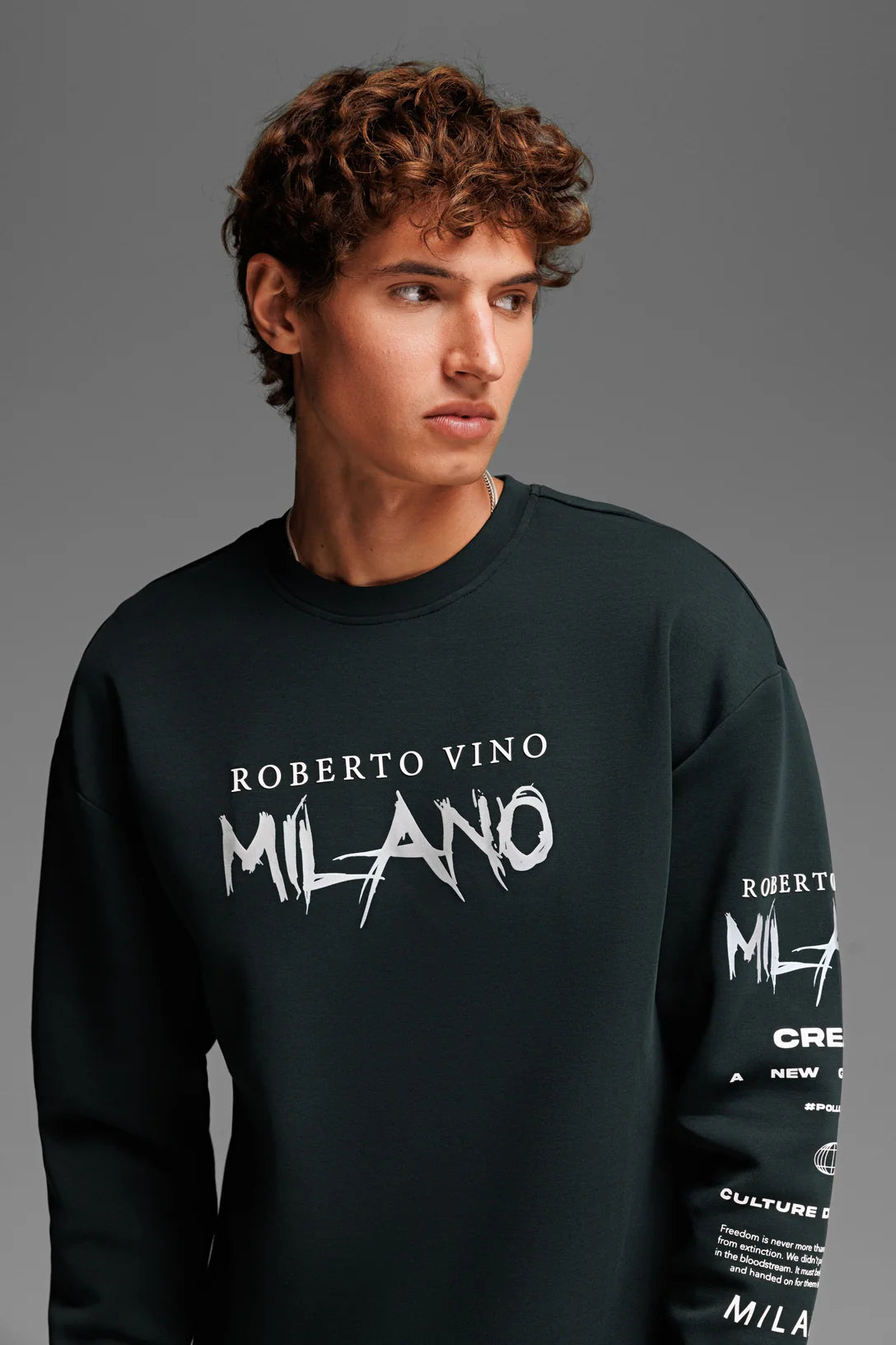 ROBERTO VINO MILANO SWEATER RVSW3 MULTI COLORS