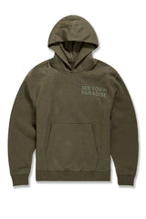 JORDAN CRAIG SEE YOU IN PARADISE TONAL PULLOVER HOODIE MULTI COLORS