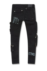 JORDAN CRAIG SEAN - DIVISON CARGO PANTS BLACK