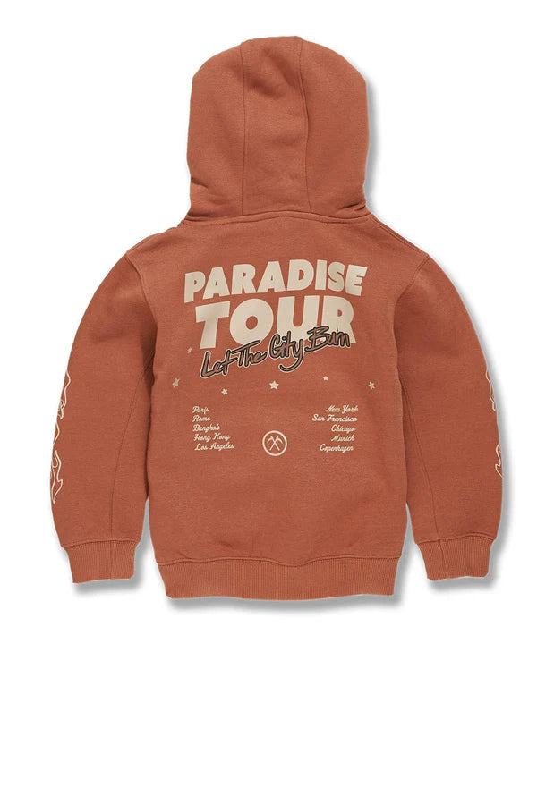 JORDAN CRAIG KIDS PARADISE TOUR PULLOVER HOODIE MULTI COLORS