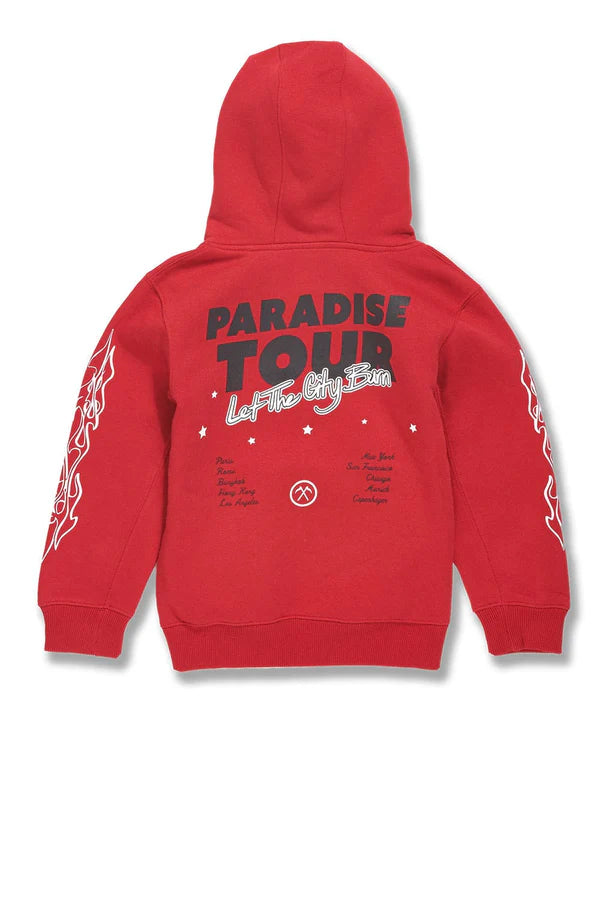 JORDAN CRAIG KIDS PARADISE TOUR PULLOVER HOODIE MULTI COLORS