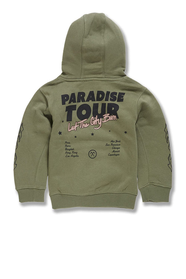 JORDAN CRAIG KIDS PARADISE TOUR PULLOVER HOODIE MULTI COLORS