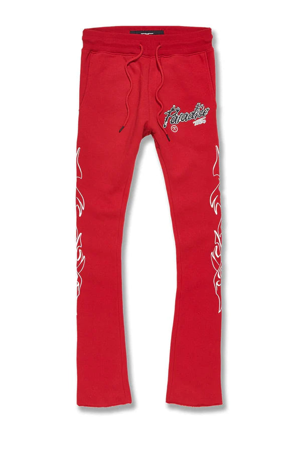 JORDAN CRAIG PARADISE TOUR STACKED SWEATPANTS MULTI COLORS