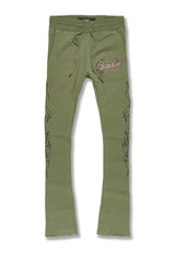 JORDAN CRAIG PARADISE TOUR STACKED SWEATPANTS MULTI COLORS