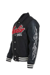 JORDAN CRIAG PARADISE TOUR VARSITY JACKET MULTI COLORS