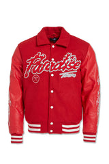 JORDAN CRIAG PARADISE TOUR VARSITY JACKET MULTI COLORS