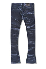 JORDAN CRAIG ROSS STACKED THRILLER CARGO LEATHER PANTS MULTI COLORS