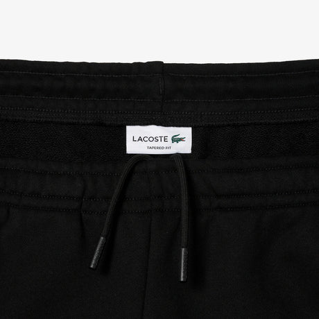 LACOSTE MEN’S COLORBLOCK JOGGER SWEATPANTS BLACK GREY