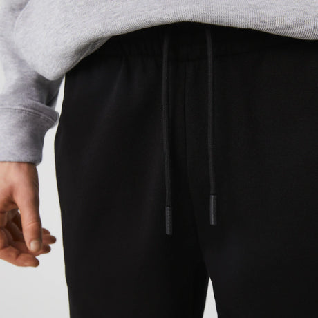 LACOSTE MEN’S ORGANIC COTTON SWEATPANTS BLACK