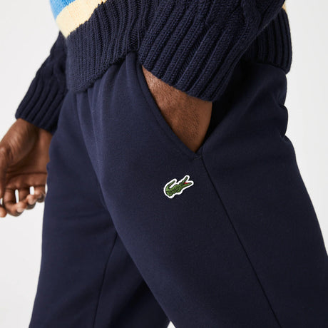 LACOSTE MEN’S ORGANIC COTTON SWEATPANTS NAVY