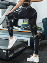 Tie-Dye High Waist Active Leggings