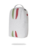 SPRAYGROUND ITALY RACING STRIPES BACKPACK WHITE