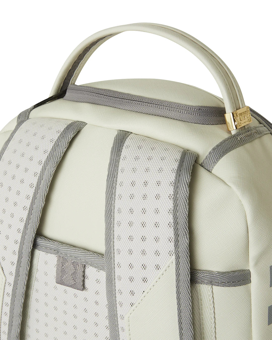 SPRAYGROUND CREAM CHECK SHARK CENTRAL BACKPACK