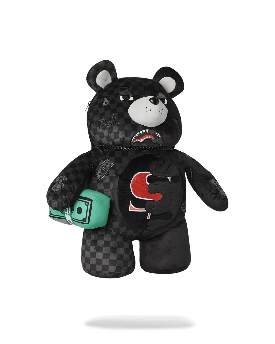 SPRAYGROUND UNFINISHED SHARK TEDDY BEAR