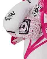 SPRAYGROUND PINK VANDAL TEDDY BEAR