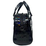 VON DUTCH BLACK ONYX REFLECTIVE BOWLING BAG