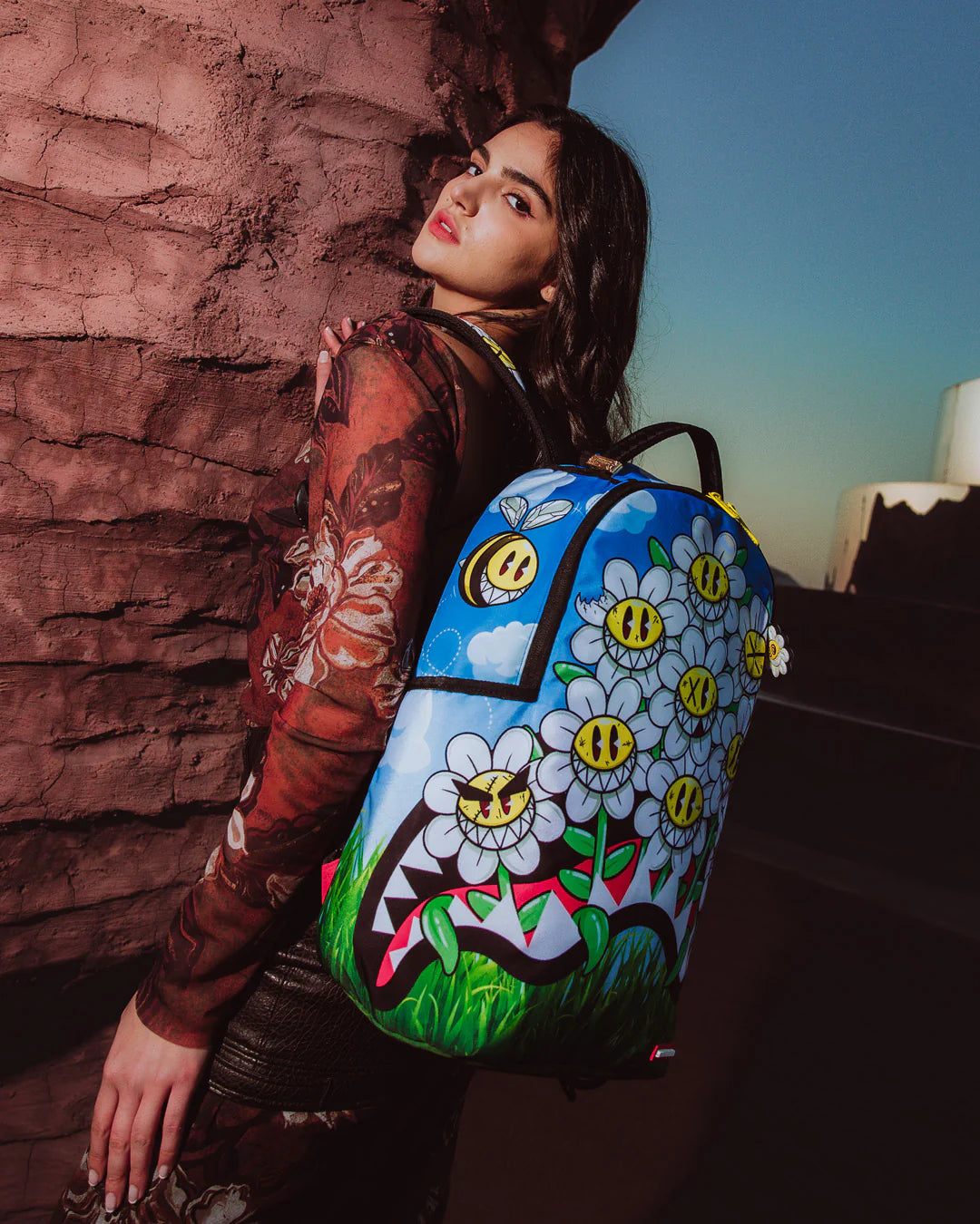 SPRAYGROUND CRAZY DAISY BACKPACK