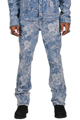 Kleep- Denim Stacked - Flex - Blue