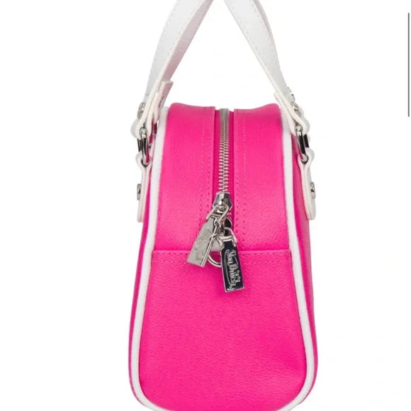 VON DUTCH HOT PINK BOWLING BAG