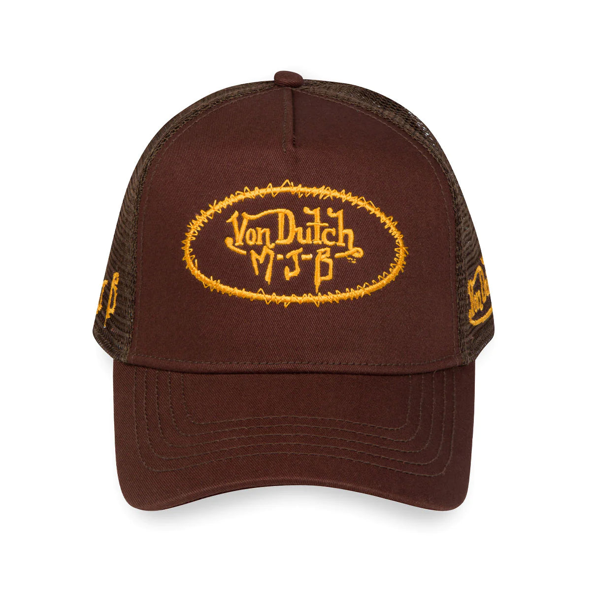 Von Dutch MJB BROWN & GOLD TRUCKER