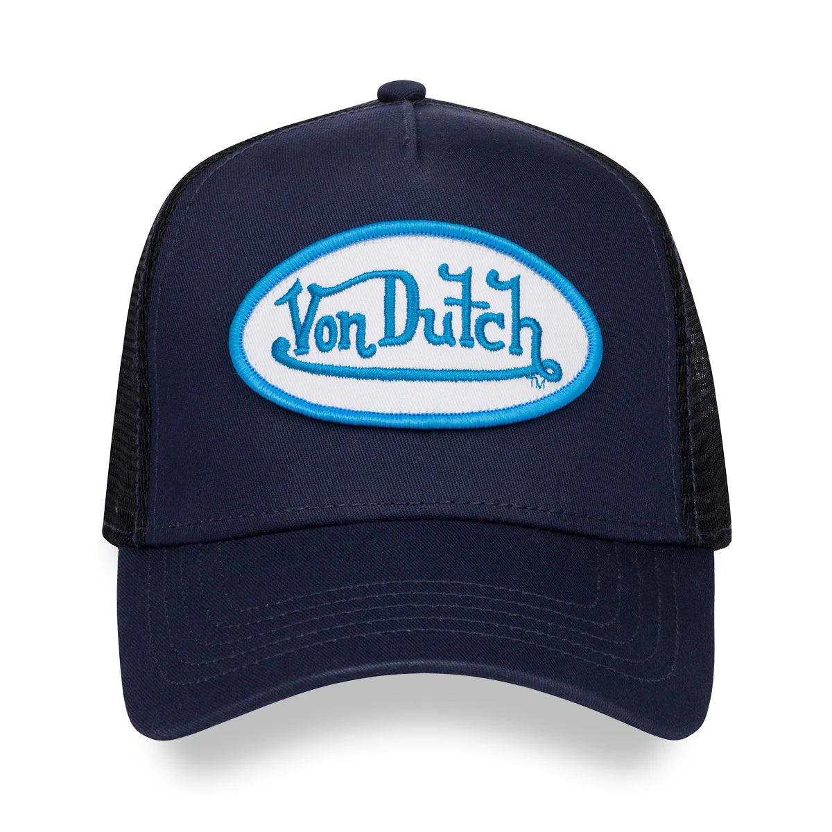 VON DUTCH NAVY BLUE & WHITE TRUCKER