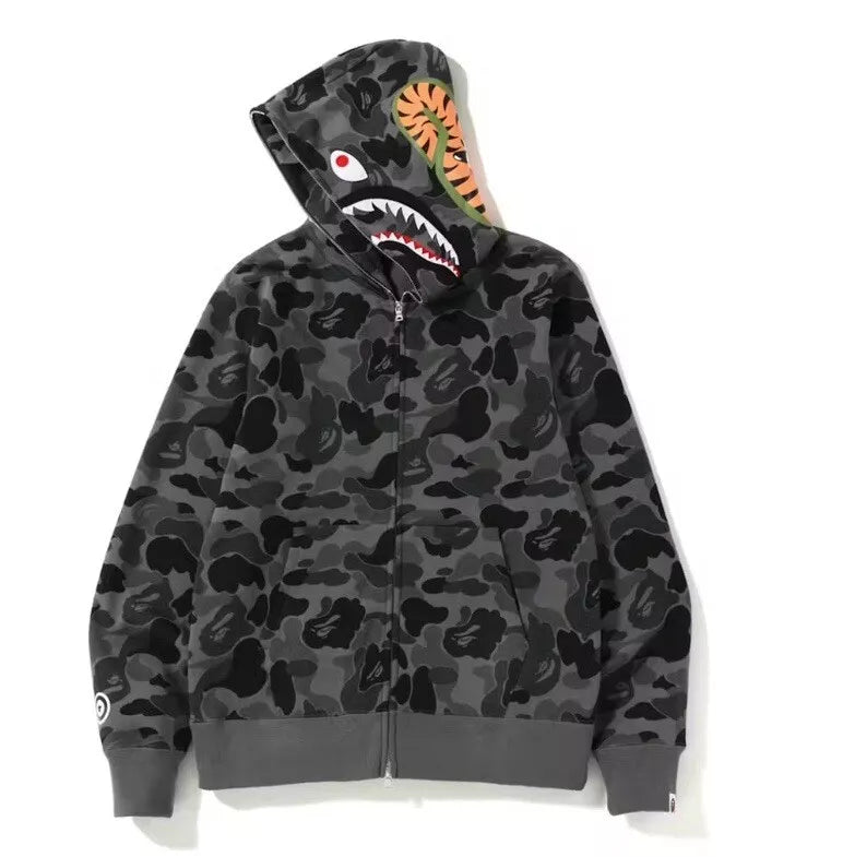 BAPE ABC SHARK FULL ZIP HOODIE MULTI COLORS