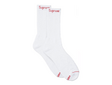 Supreme Hanes One Pair (single) White & Black