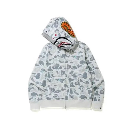 BAPE ABC SHARK FULL ZIP HOODIE MULTI COLORS