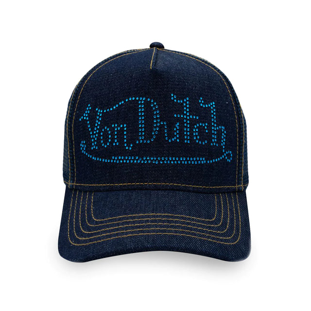 Von Dutch NAVY STONE DENIM TRUCKER